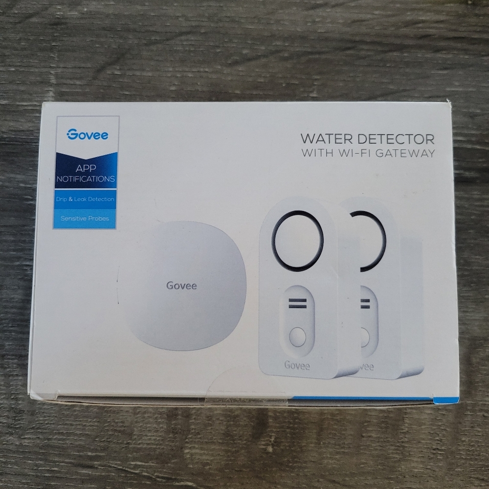 Govee WiFi Water Sensor 2 Pack, Water Leak Detector